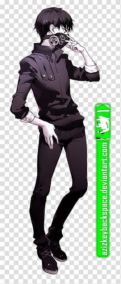 Ken Kaneki (Tokyo Ghoul), Render, female anime character illustration transparent background PNG clipart