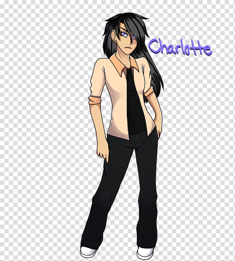 Genderbent Charlotte transparent background PNG clipart