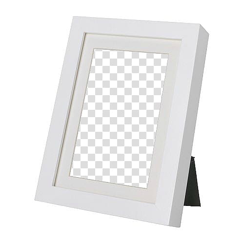 white wooden frame transparent background PNG clipart