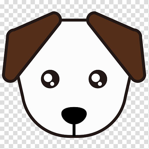 Smile Dog, Puppy, Cartoon, Cuteness, Video, Face, Head, Line Art transparent background PNG clipart