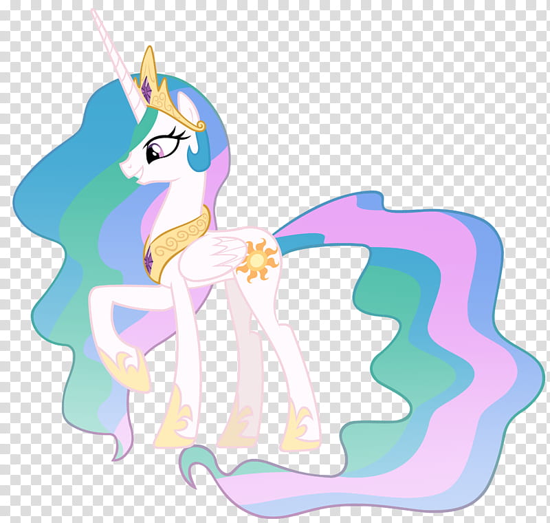 Princess Celestia, My Little Pony illustration transparent background PNG clipart