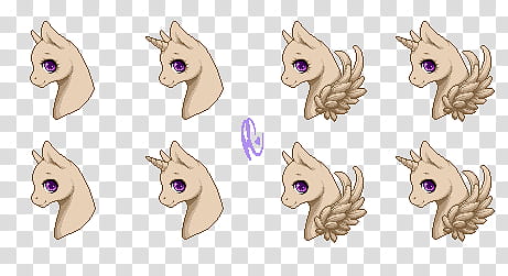 Lovely pony doll bases transparent background PNG clipart