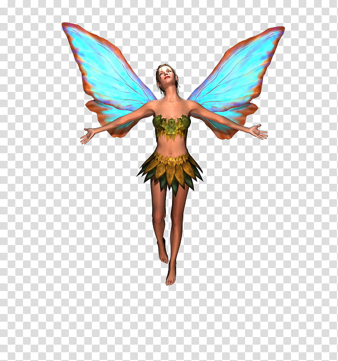 Fairy , fairy with both hands on side illustration transparent background PNG clipart