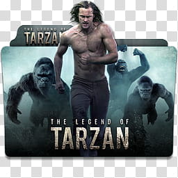 The Legend of Tarzan  Folder Icon , The Legend of Tarzan v_x transparent background PNG clipart