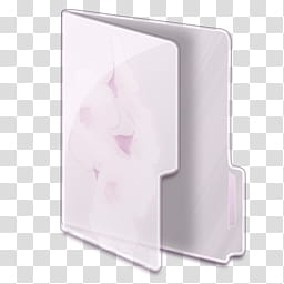 Hanami Folders, hanami_, white folder icon transparent background PNG clipart