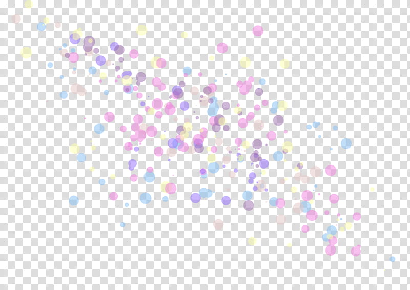 Confetti, white, pink, and purple bokeh lights transparent background PNG clipart