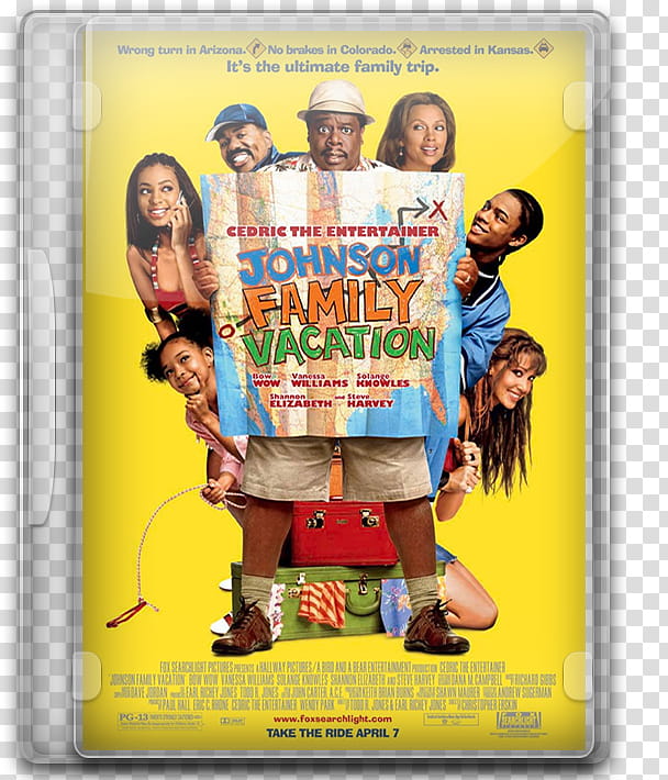 Johnson Family Vacation  DVD Case Icon transparent background PNG clipart