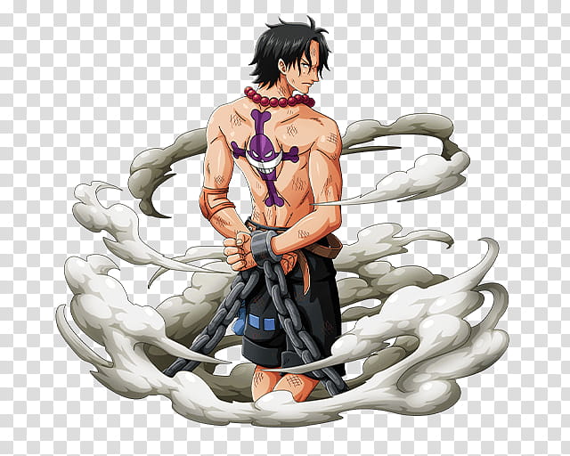 Portgas D Ace nd Commander of WhiteBeard Pirates, One Piece Ace transparent background PNG clipart