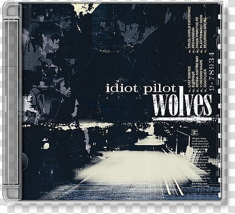 Album Cover Icons, idiot pilot . wolves, Idiot Pilot Wolves jewel case clip transparent background PNG clipart