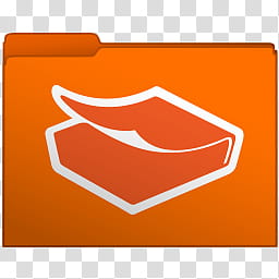 Flipnote Set  of  Orange Computer Folder Icons, Flipnote-Notepad-Orange transparent background PNG clipart