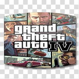 Cinema dock icons, Grandtheftauto, Grand Theft Auto  game transparent background PNG clipart