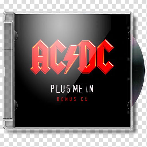 Acdc, , Plug Me In transparent background PNG clipart
