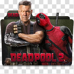 Deadpool   Folder Icon Pack, Deadpool  v x transparent background PNG clipart