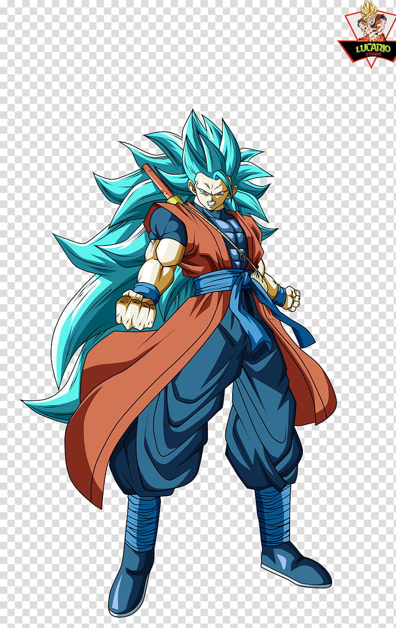 Goku Xeno Ssj Blue DBH transparent background PNG clipart