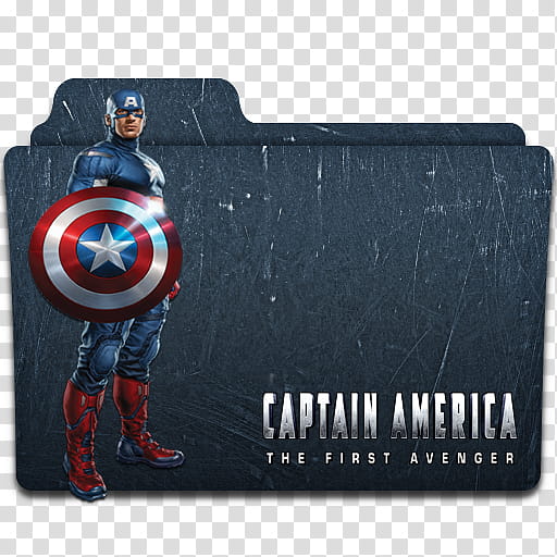 Captain America Folder Icon , Captain America, The First Avenger II transparent background PNG clipart