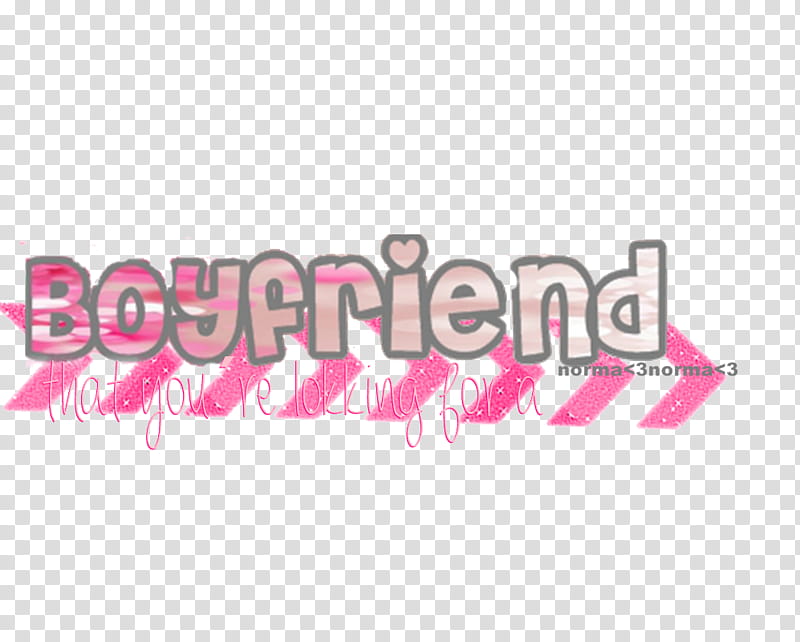 Boyfriend Big time Rush texto transparent background PNG clipart