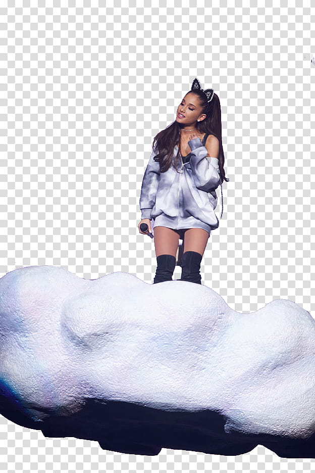 Ariana Grande , () as Smart Object- transparent background PNG clipart