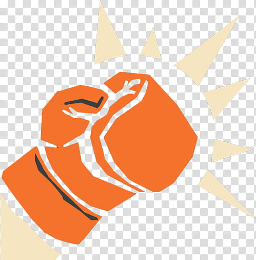 Orange, Punch, Finger, Hand, Drawing, Digit, Fist, Boxing transparent background PNG clipart