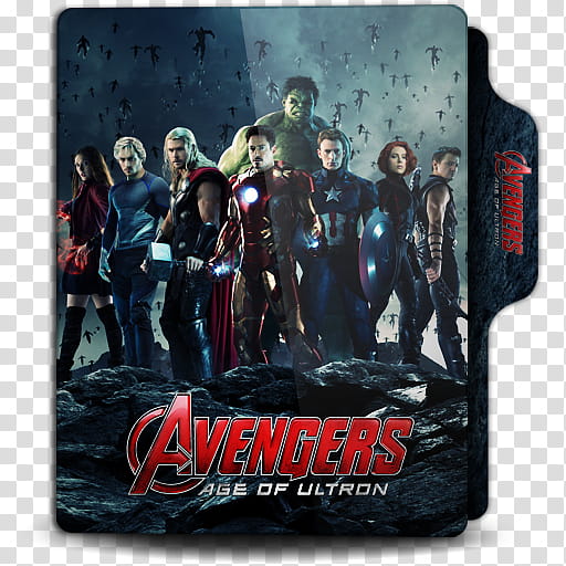 Avengers Age of Ultron  Folder Icon, Avengers AOA (C) transparent background PNG clipart