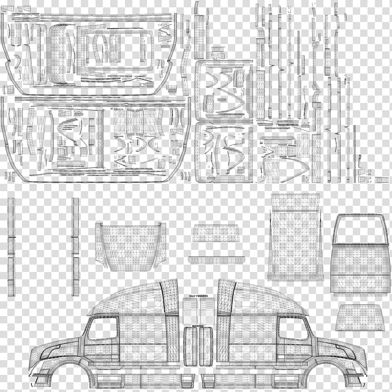 Euro Truck Simulator 2 Structure, American Truck Simulator, AB Volvo, Volvo Vn, Car, Kenworth W900, Kenworth T680, Kenworth T600 transparent background PNG clipart