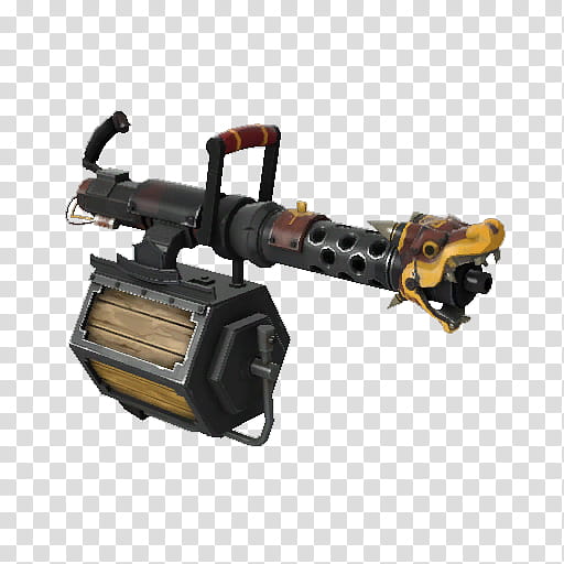 Team Fortress 2 Machine, Counterstrike Global Offensive, Video Games, Steam, Weapon, Minigun, Idea, Hardware transparent background PNG clipart