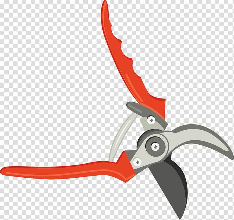 Scissors, Pruning Shears, Pliers, Diagonal Pliers, Garden, Tool, Gardening, Garden Tool transparent background PNG clipart