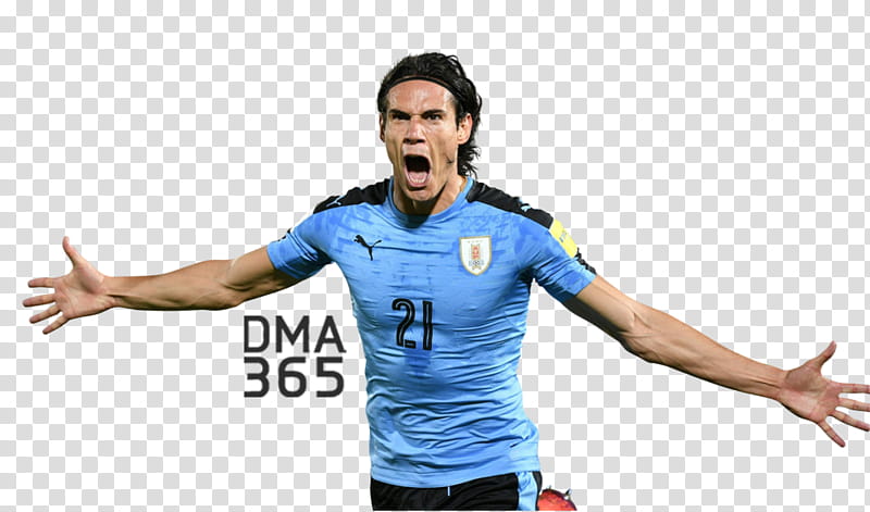 Edinson Cavani transparent background PNG clipart