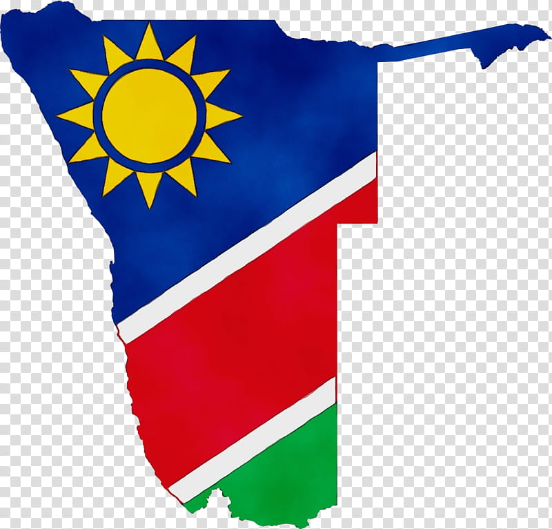 Flag, Namibia, Flag Of Namibia, Map transparent background PNG clipart