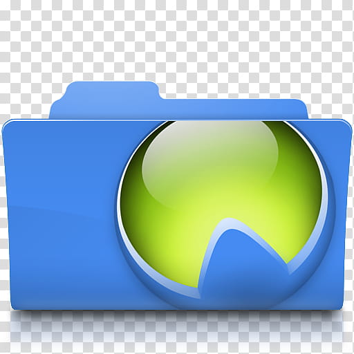 WinMatrix Folder Icons, WinMatrix-Logo-b, blue and green folder icon transparent background PNG clipart