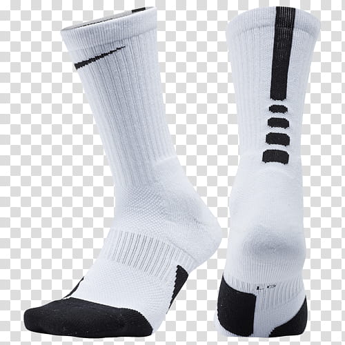 Basketball, Nike, Sock, Nike Elite 15 Basketball Mid Socks, Clothing, White, Footwear, Shoe transparent background PNG clipart