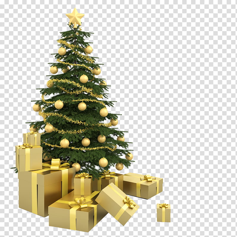 Christmas Resource , lighted holiday tree transparent background PNG clipart