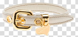 Bracelet set, gray leather pet collar illustration transparent background PNG clipart