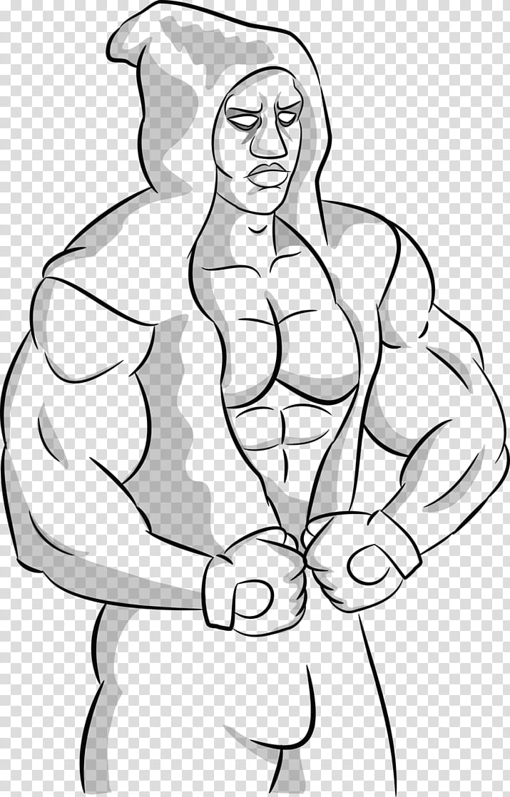 Mack Jones in hoody (Colorless) transparent background PNG clipart