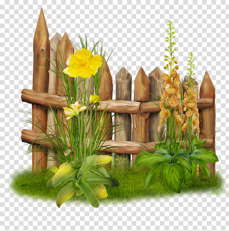 Fence, Wall, Flowerpot, Garden, Gate, Guard Rail, Portillon, Palisade transparent background PNG clipart