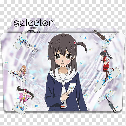 Anime Icon Pack , Selector Spread WIXOSS transparent background PNG clipart