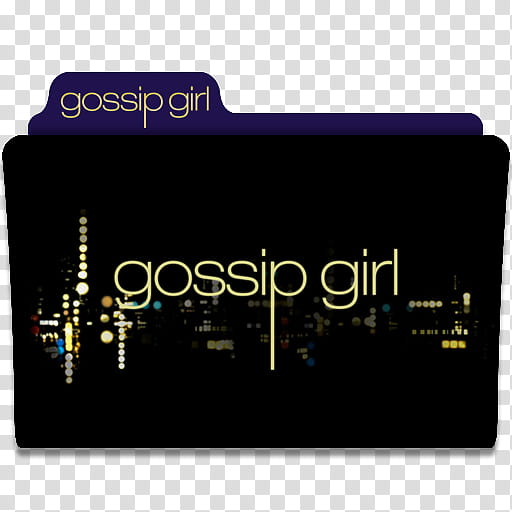 Gossip Girl Folder Icons, Gossip Girl S transparent background PNG clipart
