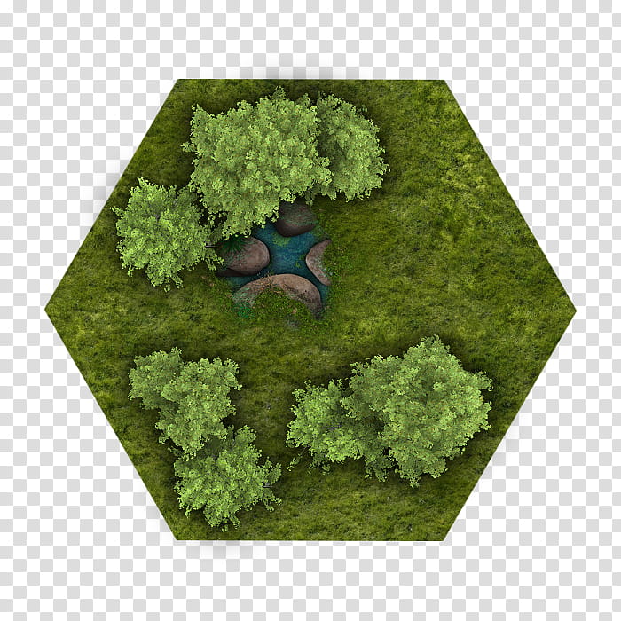 RPG Map Tiles , octagonal green leaves illustration transparent background PNG clipart