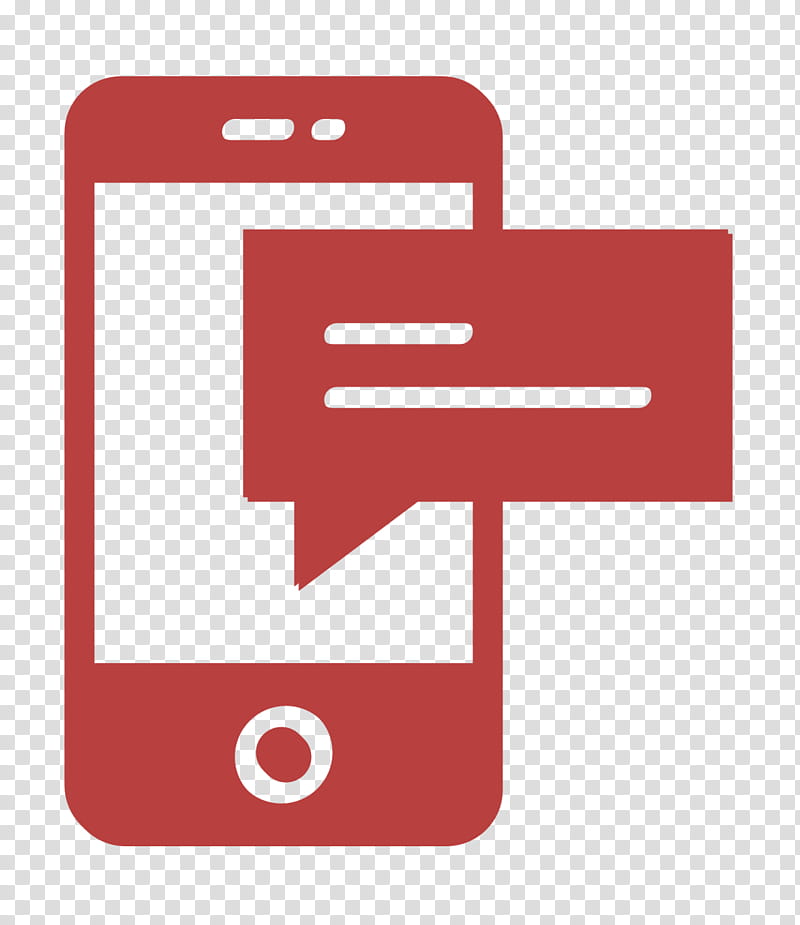 Smartphone icon Essential Compilation icon, Mobile Phone Case, Red, Line, Mobile Phone Accessories, Material Property, Technology, Logo transparent background PNG clipart