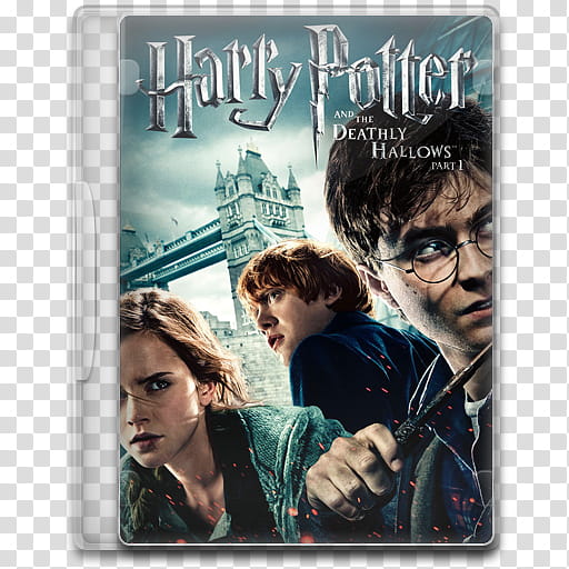 Harry Potter Icon , Harry Potter and the Deathly Hallows, Part , Harry Potter And The Deathly Hallows part  poster transparent background PNG clipart