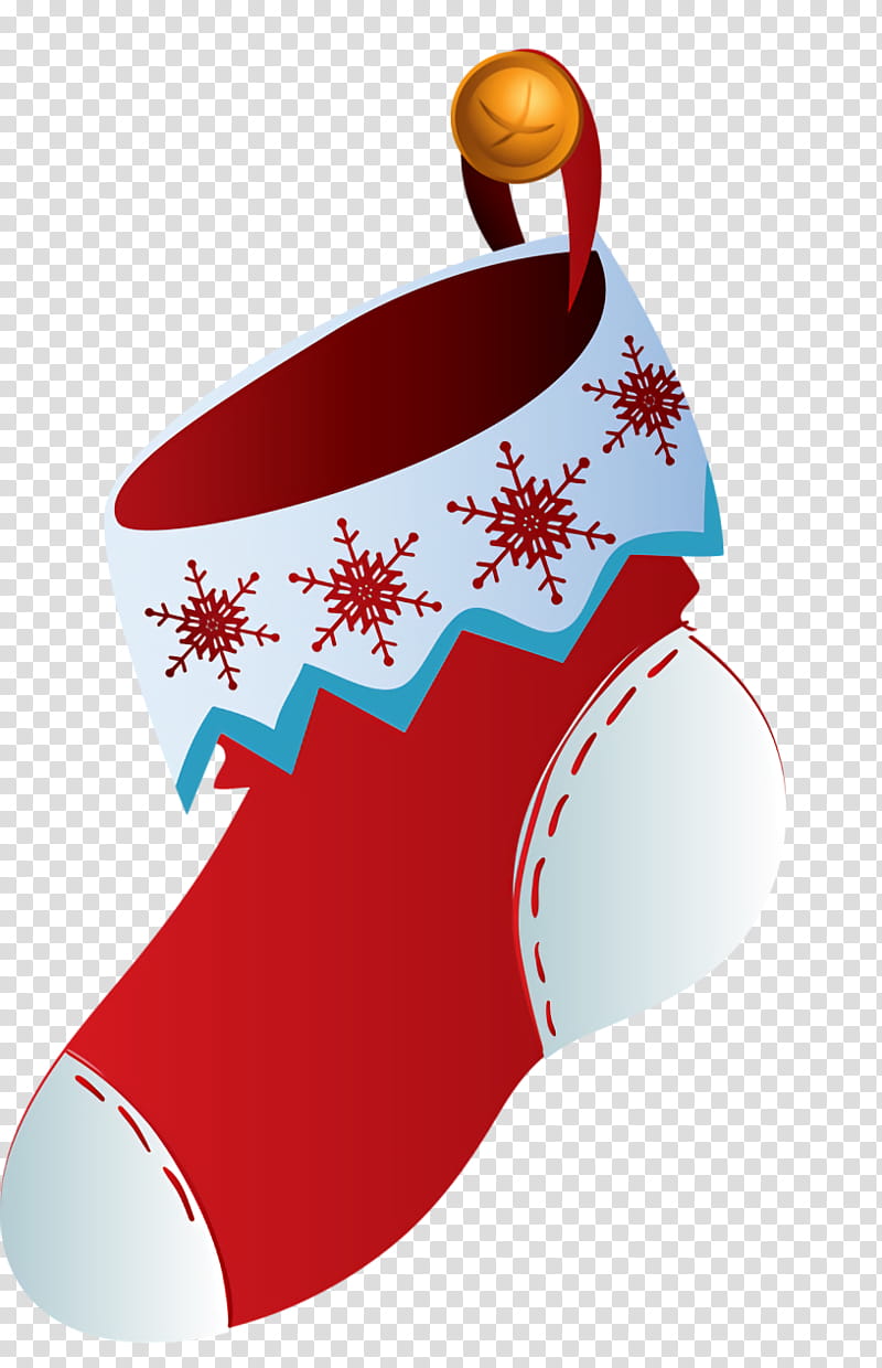 Christmas ing Christmas Socks, Christmas ing, Christmas Decoration, Footwear transparent background PNG clipart