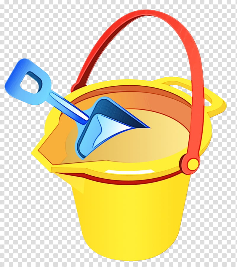 Jantex Round Plastic Bucket Yellow Jantex Round Plastic Bucket Color, Watercolor, Paint, Wet Ink, Agriculture, Bowl, Barrel, Watering Can transparent background PNG clipart