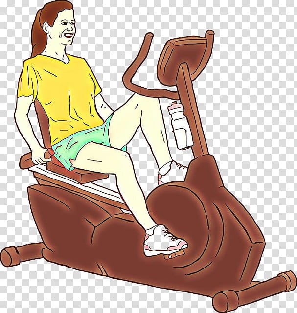 riding toy stationary bicycle furniture vehicle recliner, Cartoon transparent background PNG clipart
