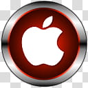 PrimaryCons Red, Apple logo art transparent background PNG clipart