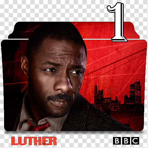 Luther series and season folder icon, Luther S ( transparent background PNG clipart