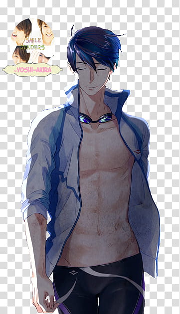 Render  Haruka Nanase Free transparent background PNG clipart