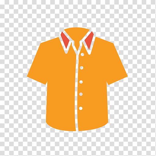Orange, Tshirt, Clothing, Sleeve, Collar, DRESS Shirt, Polo Shirt, Bermuda Shorts transparent background PNG clipart