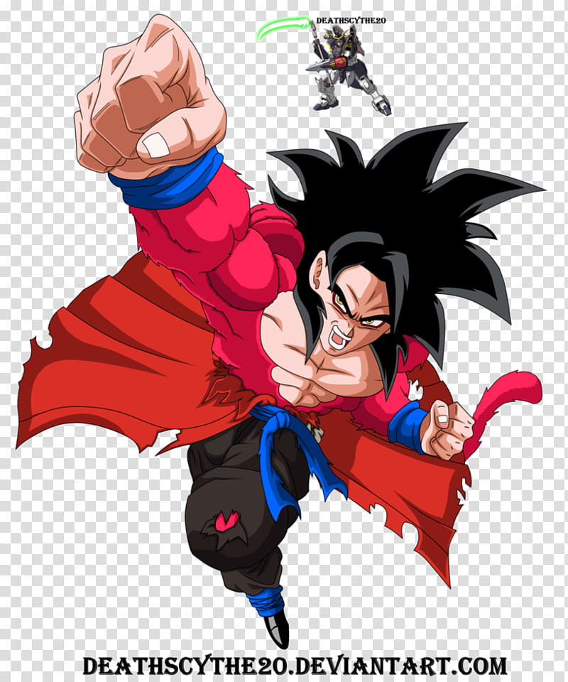 Goku Xeno SSJ, render transparent background PNG clipart