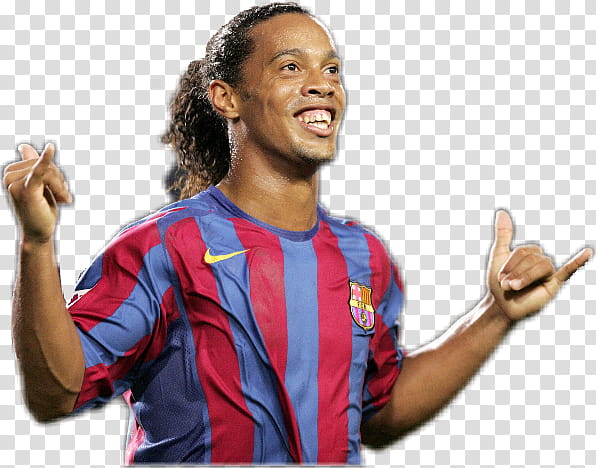 Football Player, Ronaldinho, Fc Barcelona, Drawing, Painting, Sticker, Neymar, Gesture transparent background PNG clipart