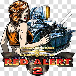 Red Alert  Tanya Icon, Command & Conquer Red Alert , transparent background PNG clipart
