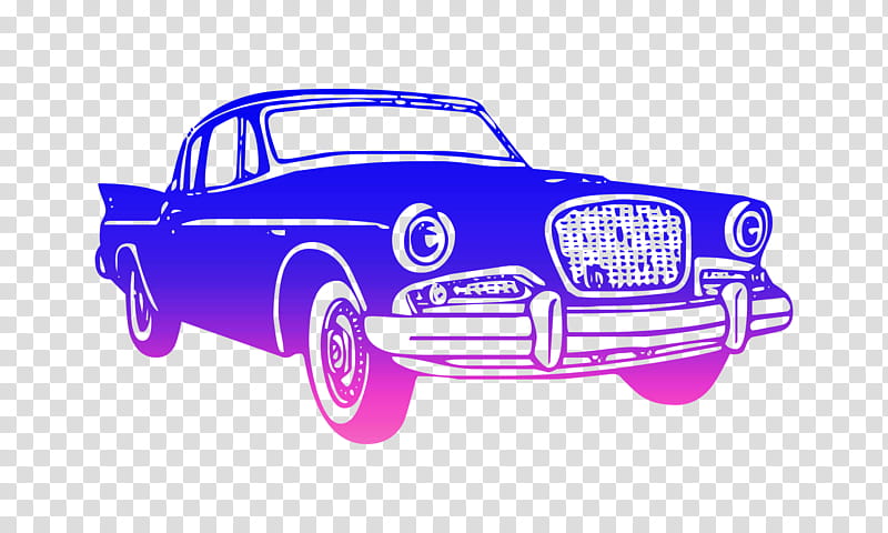 Classic Car, Frames, Vintage Car, Logo, Model Car, Vehicle, Land Vehicle, Purple transparent background PNG clipart